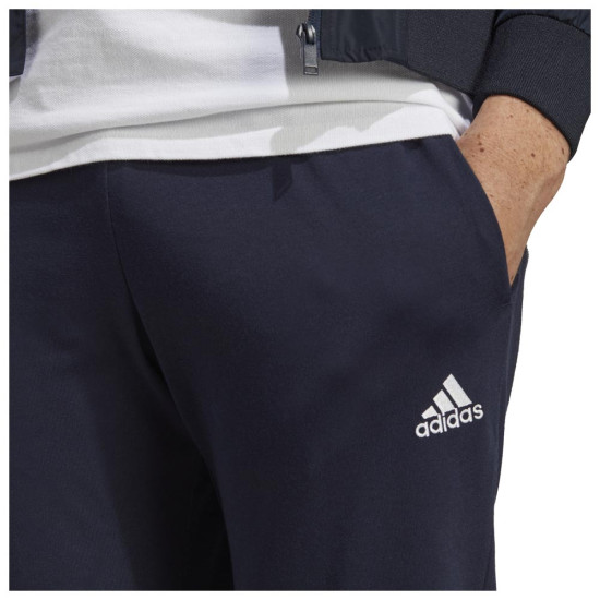 Adidas Ανδρικό παντελόνι φόρμας Essentials Single Jersey Tapered Elasticized Cuff Logo Pants
